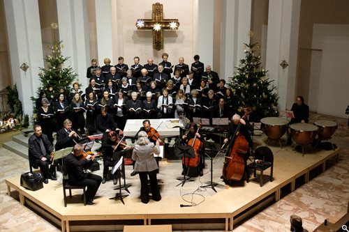Der Oratorienchor Heimstetten in St. Peter Weihnachtskonzert 2017 -Celebro