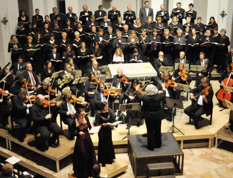 Der Oratorienchor Heimstetten singt den Lobgesang von Mendelssohn Bartholdy