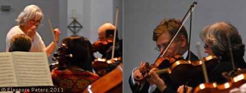 Christine Gampl leitet Mozart Violinkkonzert