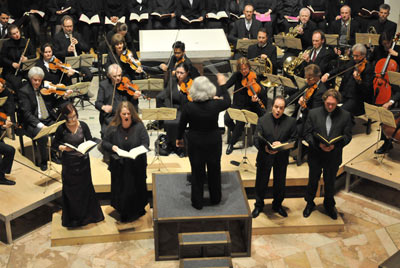 Solisten des Konzerts Dvorak Stabat Mater in St. Peter Heimstetten