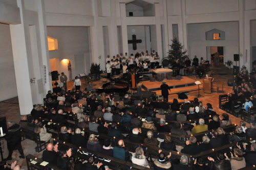 Oratorienchor Heimstetten mit Orffs Weihnachtskonzert 2012 