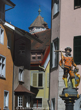 Schaffhausen Altstadt Wilhelm Tell