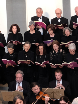 Oratorienchor - Sopran Bass Tenor (links)