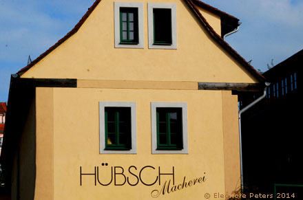 Hübschmacherei- Haus in Radebeul