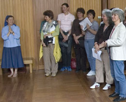 Kleine Schwestern in Tre Fontane